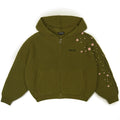 Play Dirty Olive Knit Zip