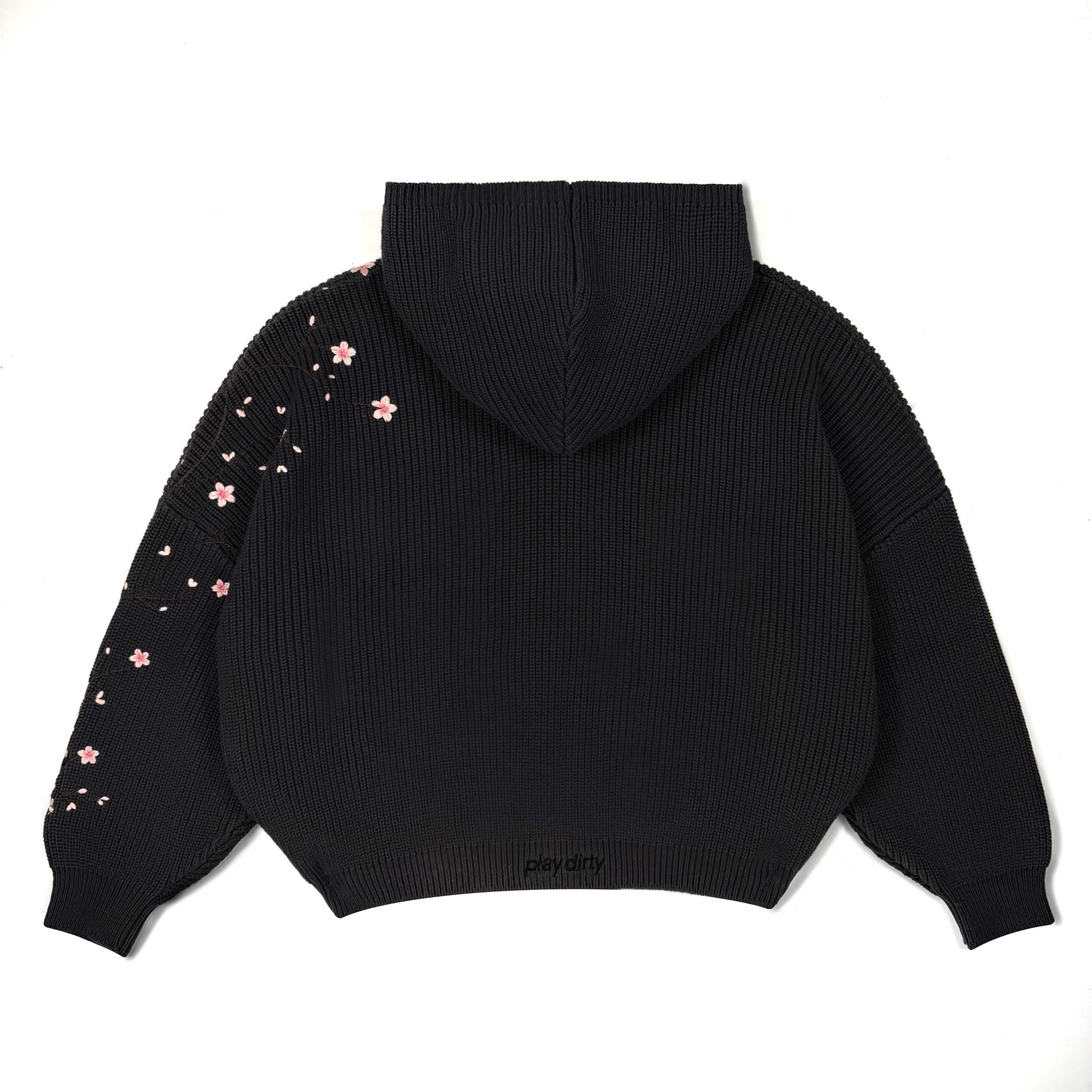Play Dirty Sakura Knit Zip
