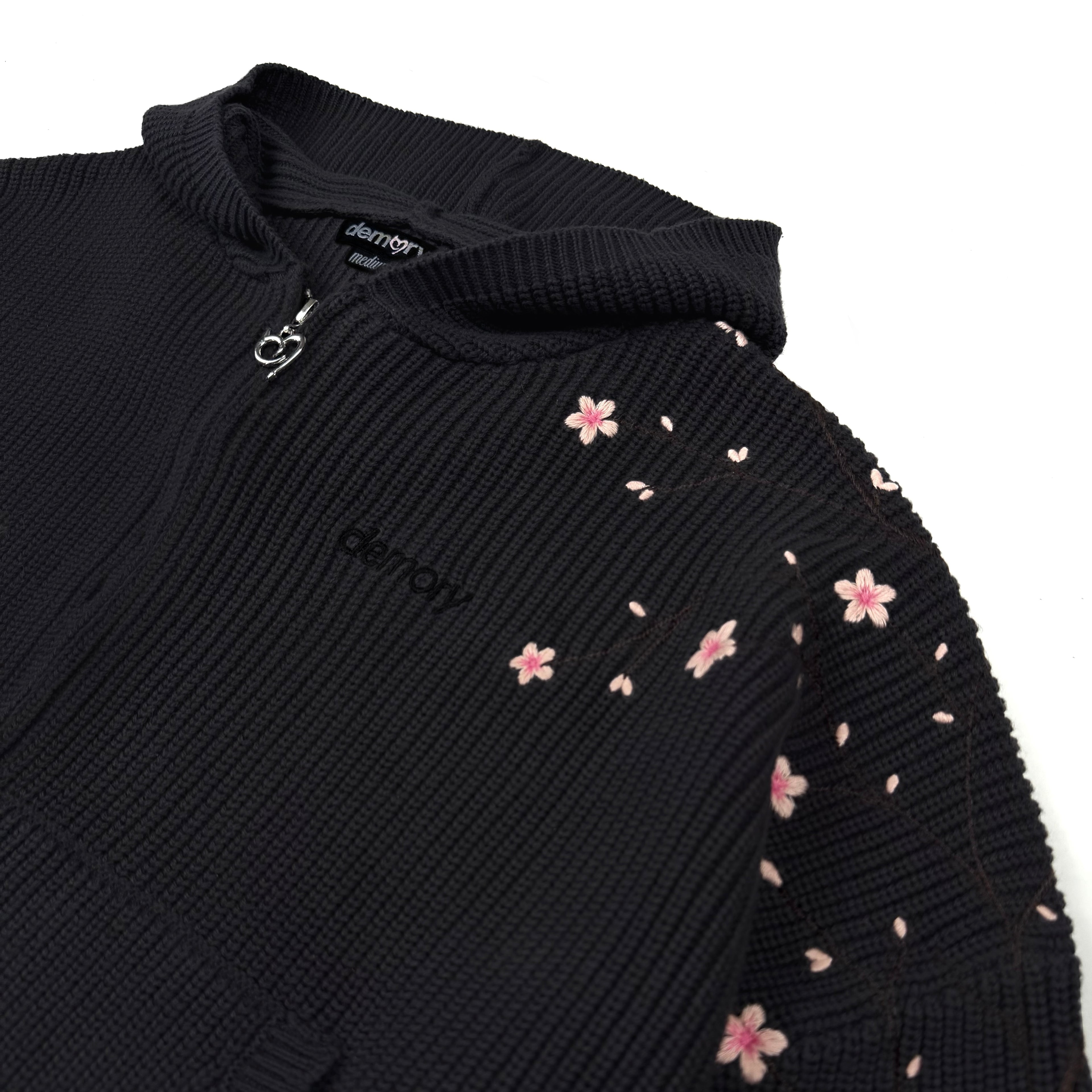 Play Dirty Sakura Knit Zip
