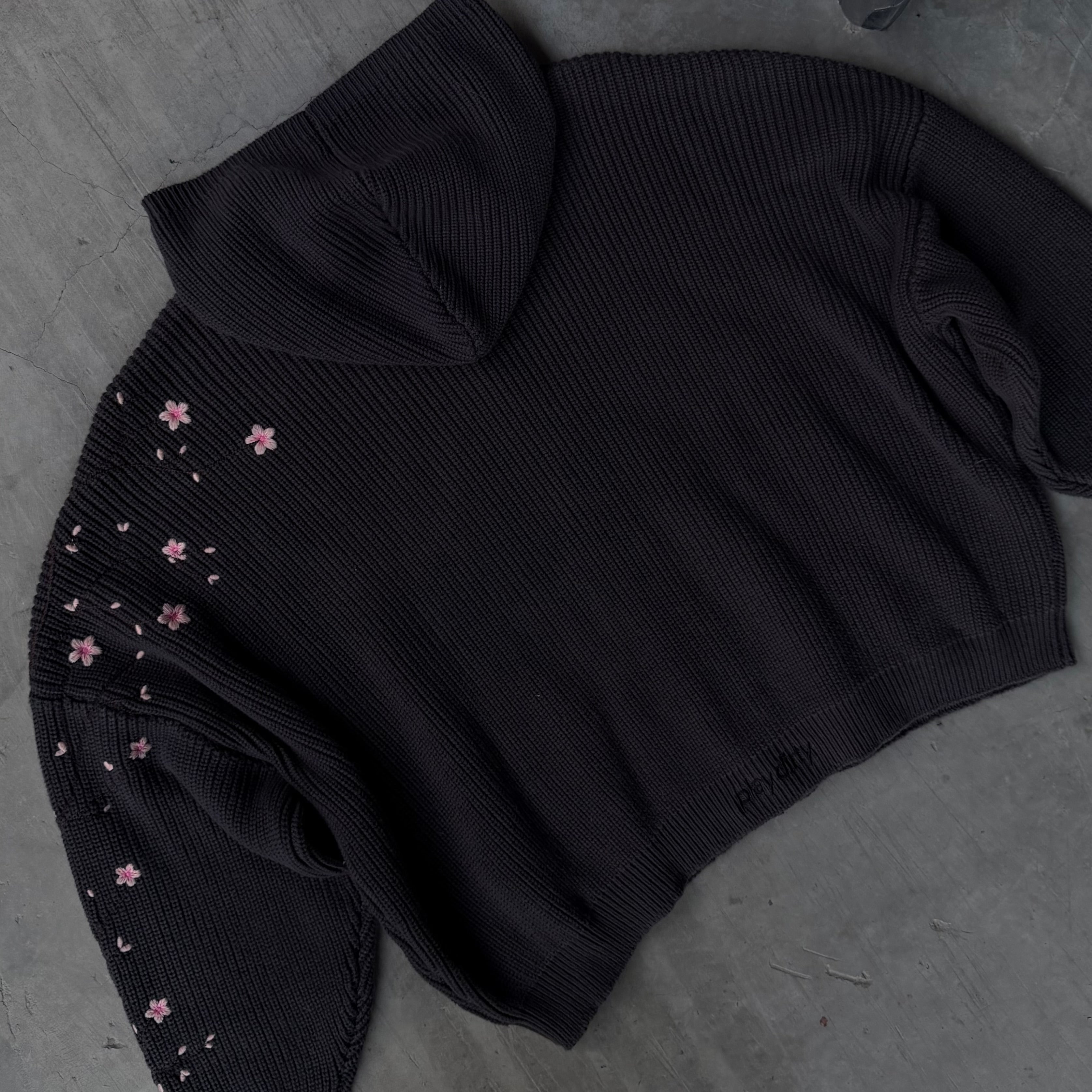 Play Dirty Sakura Knit Zip