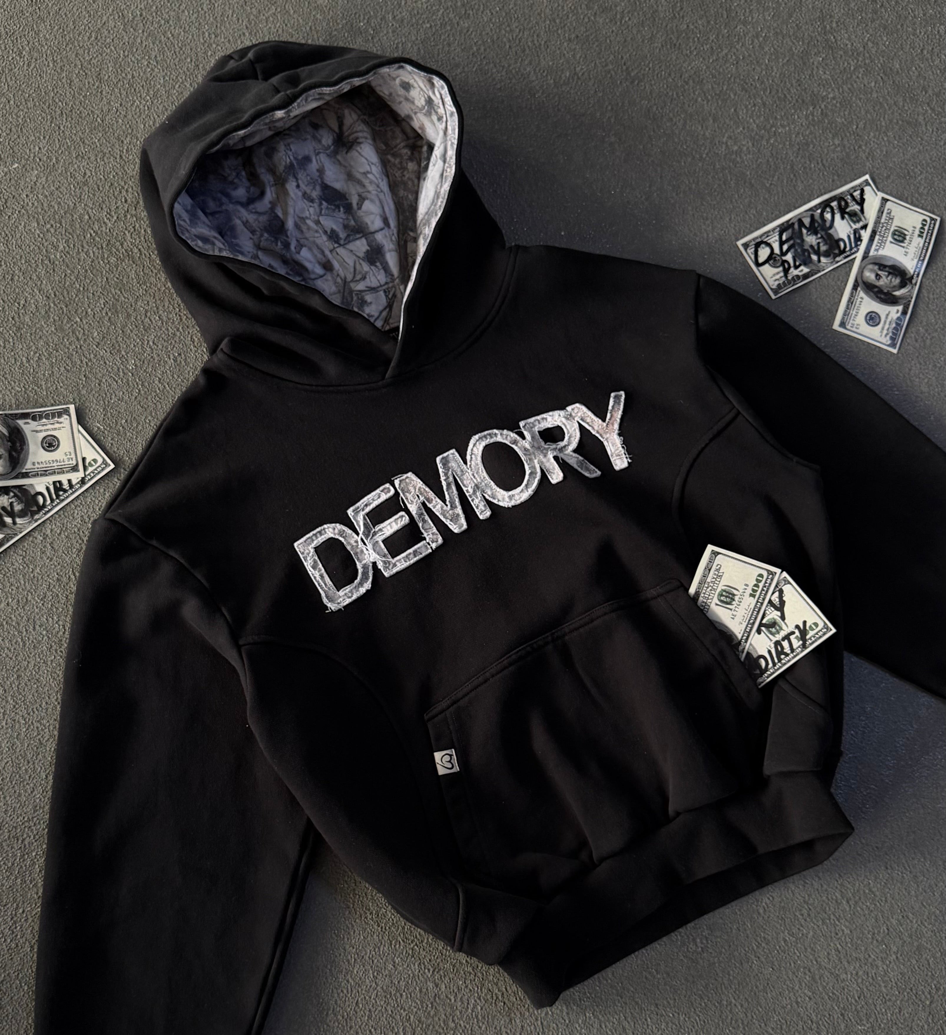 Play Dirty Grey Hoodie